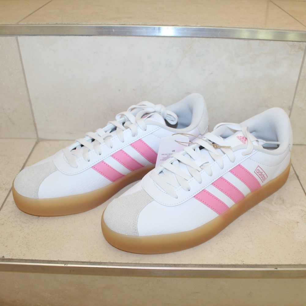 Adidas VL Court 3.0 sneakers (women’s 9.5) (NWT) - Picture 5 of 15